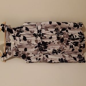 Amanda Lane abstract floral print dress